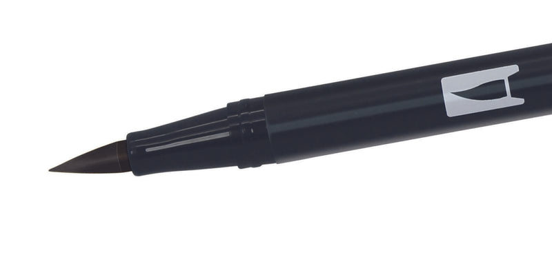 Tombow Brush-Pen Schwarz 0.8 + 3.3 mm