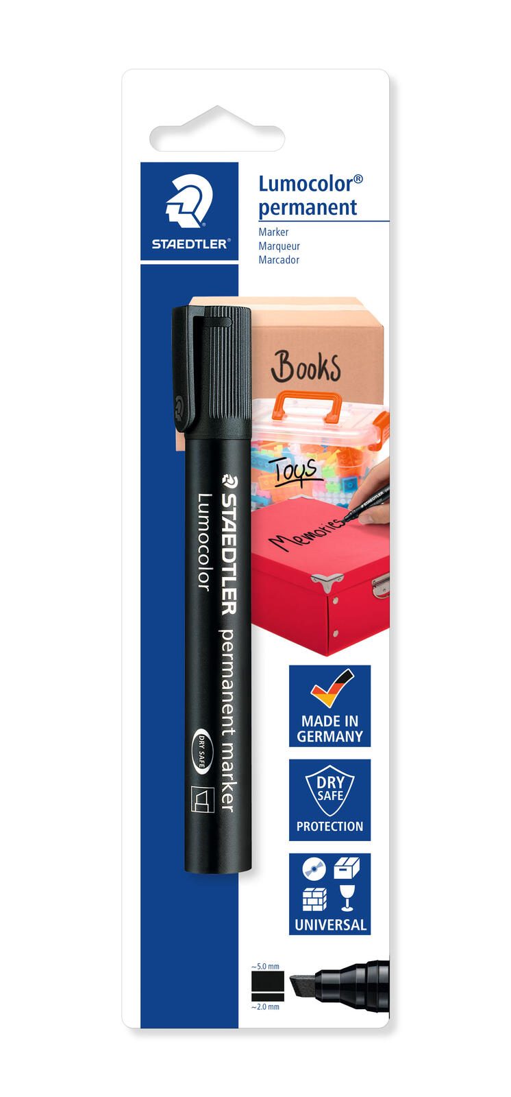 STAEDTLER Signiermarker 2.0 - 5.0 mm Schwarz
