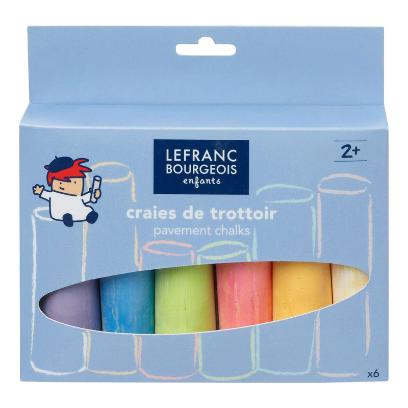LEFRANC BOURGEOIS Straßenmalkreide Mehrfarbig
