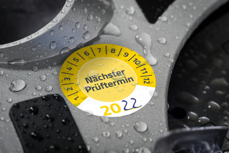 AVERY Zweckform Prüfplaketten 30,0 x 30,0 mm