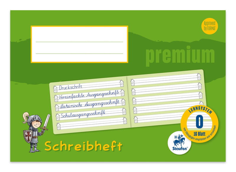 Staufen® Schreiblernheft liniert DIN A5 quer 16 Blätter