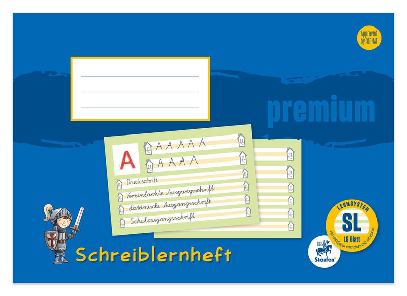 Staufen® Schreiblernheft liniert DIN A4 quer 16 Blätter