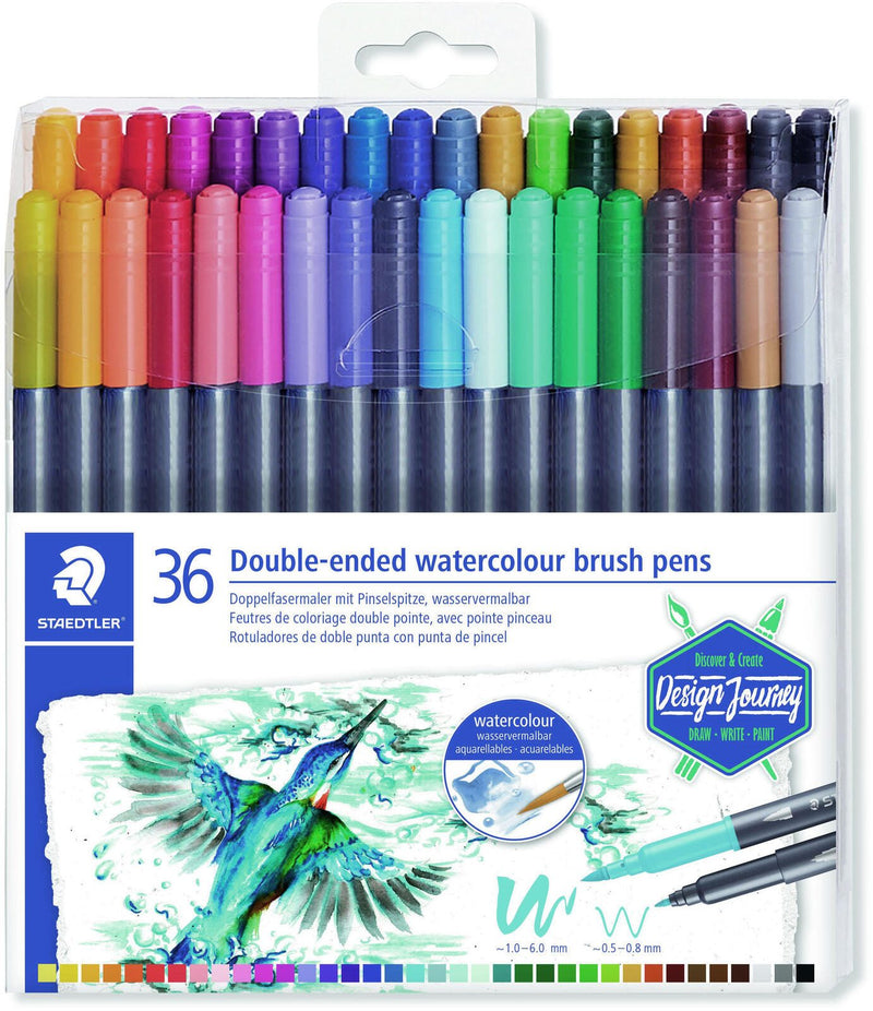 STAEDTLER Brush-Pens Mehrfarbig 1.0 mm