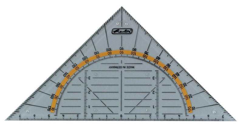 herlitz Geometrie-Dreieck 16,0 cm