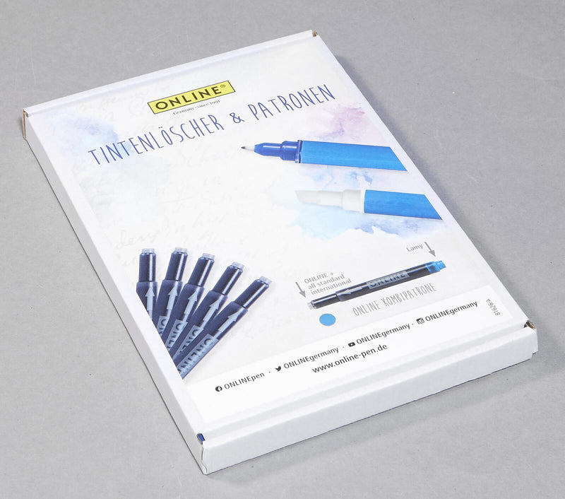 ONLINE® Tintenpatronen und Tintenkiller Set königsblau