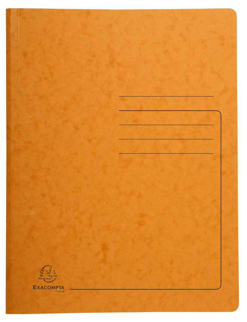 Exacompta Spiralhefter DIN A4 Colorspankarton orange