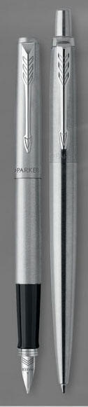 PARKER Schreibset DuoSet Jotter Edelstahl C.C. silber