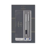 PARKER Schreibset DuoSet Jotter Edelstahl C.C. silber