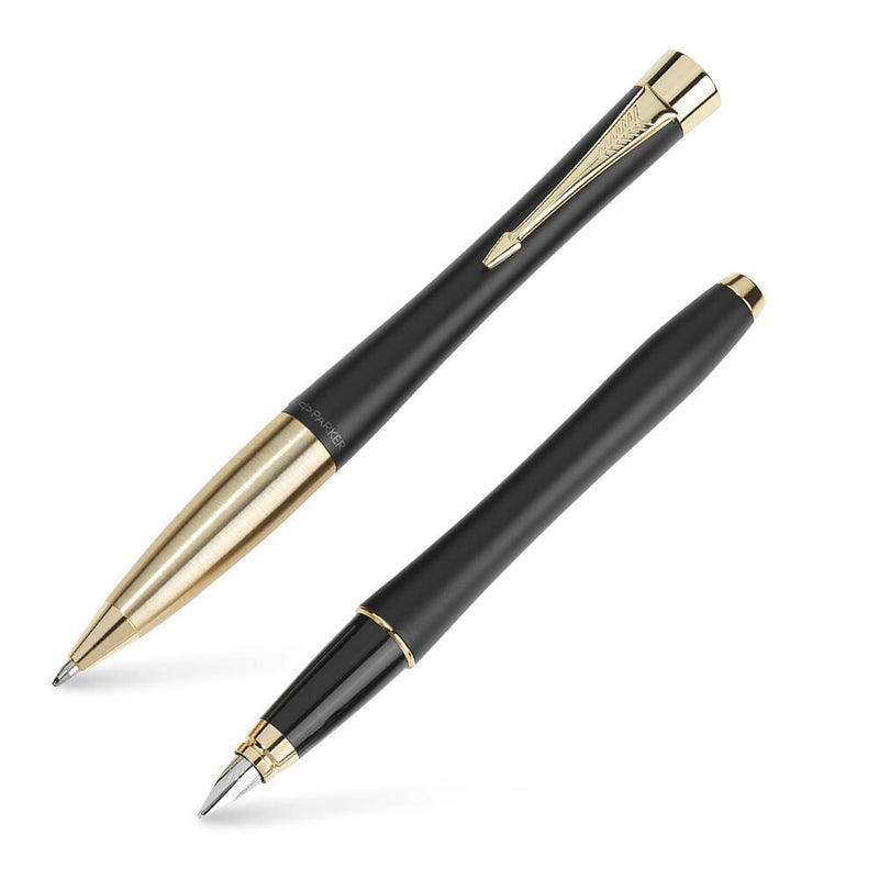 PARKER Schreibset DuoSet Urban Muted Black GG.C. schwarz/gold