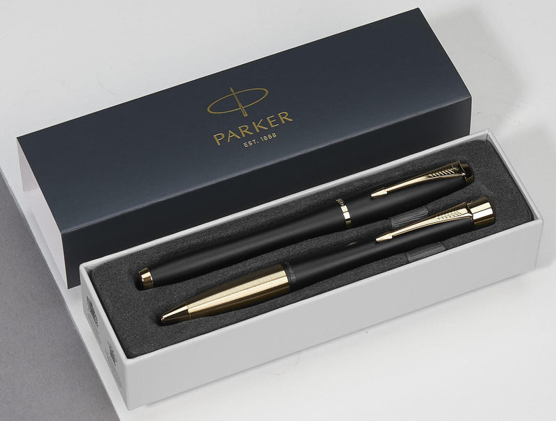 PARKER Schreibset DuoSet Urban Muted Black GG.C. schwarz/gold