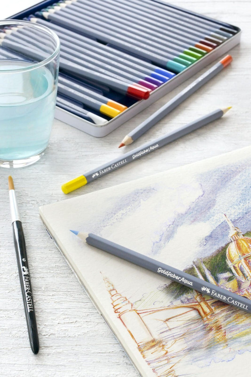 FABER-CASTELL Aquarellstifte Mehrfarbig
