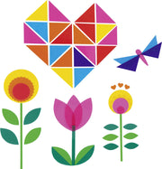 folia Fensterfolie mehrfarbig