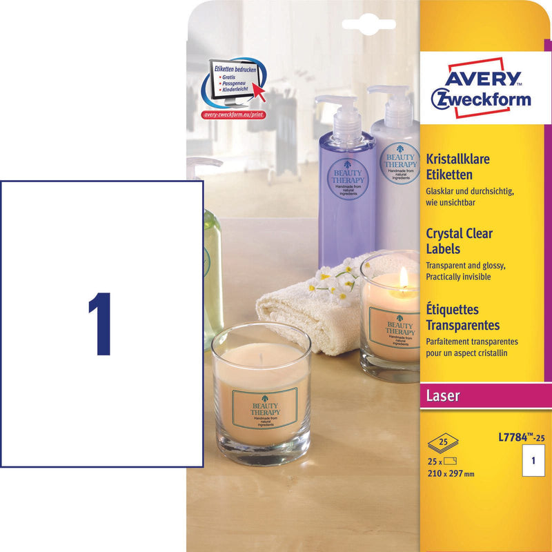 AVERY Zweckform Folienetiketten 210,0 x 297,0 mm