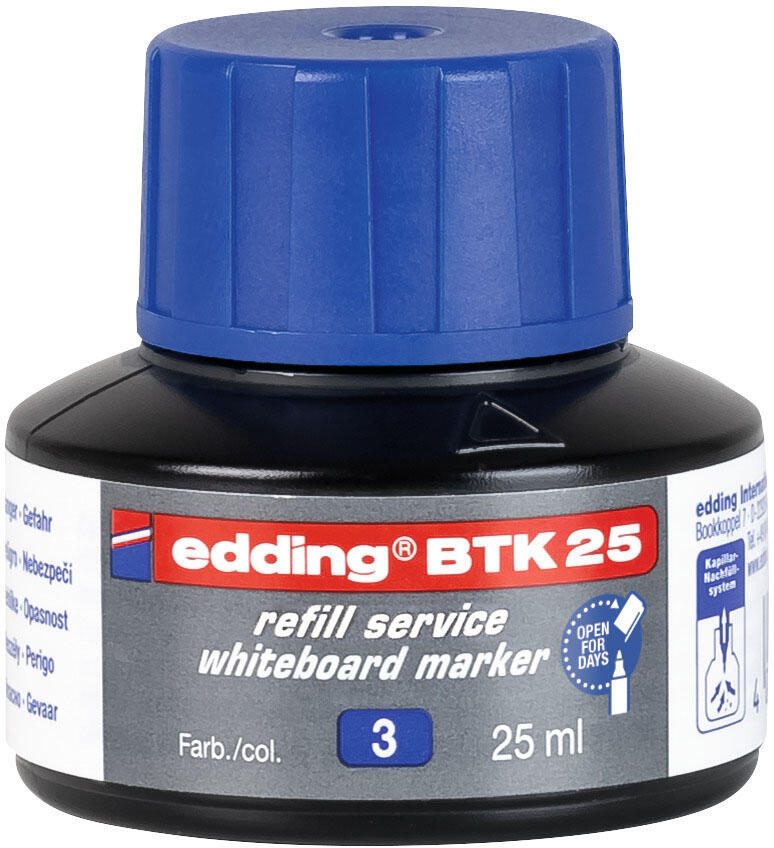 edding Nachfülltinte blau
