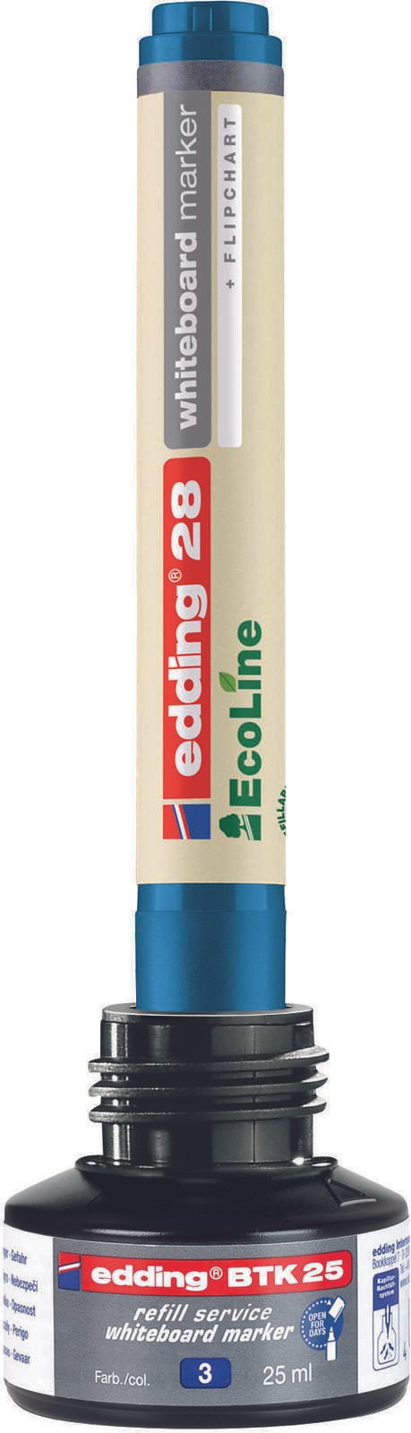 edding Nachfülltinte blau