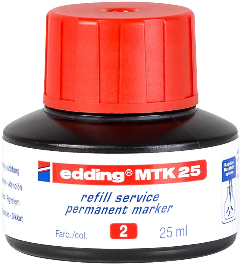 edding Nachfülltinte rot