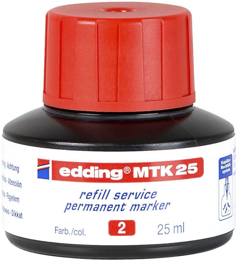 edding Nachfülltinte rot