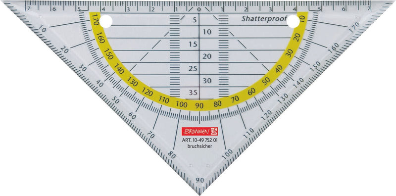 BRUNNEN Geometrie-Dreieck 16,0 cm