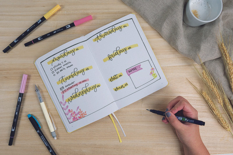Tombow Schreibset Bright farbsortiert