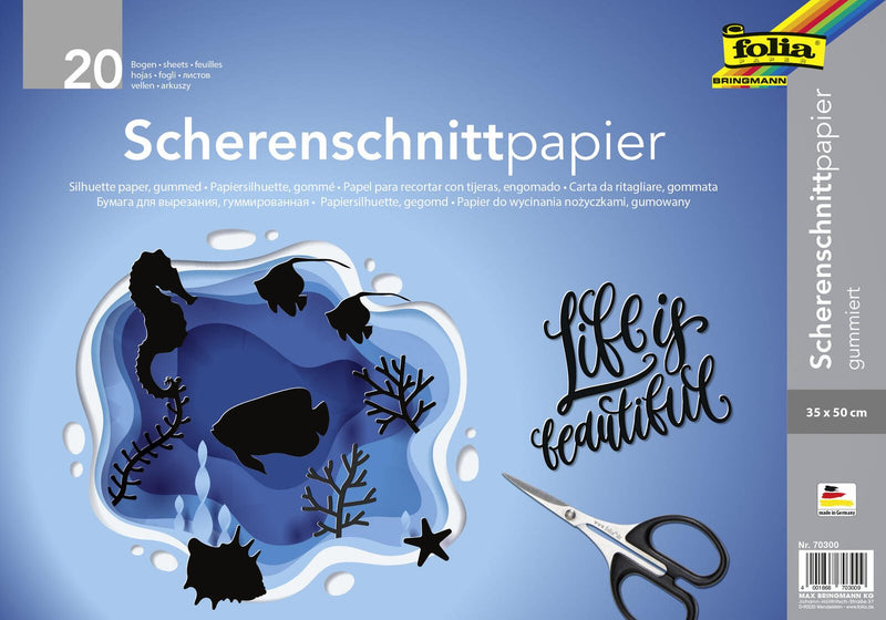 folia Scherenschnittpapier 105 g/m²