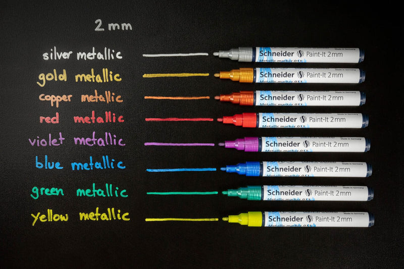 Schneider 011 Lackmarker 2.0 mm Mehrfarbig