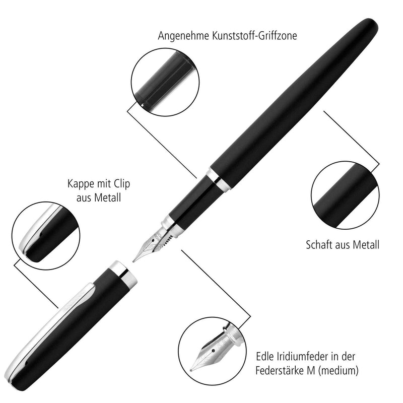 ONLINE® Schreibset Eleganza schwarz