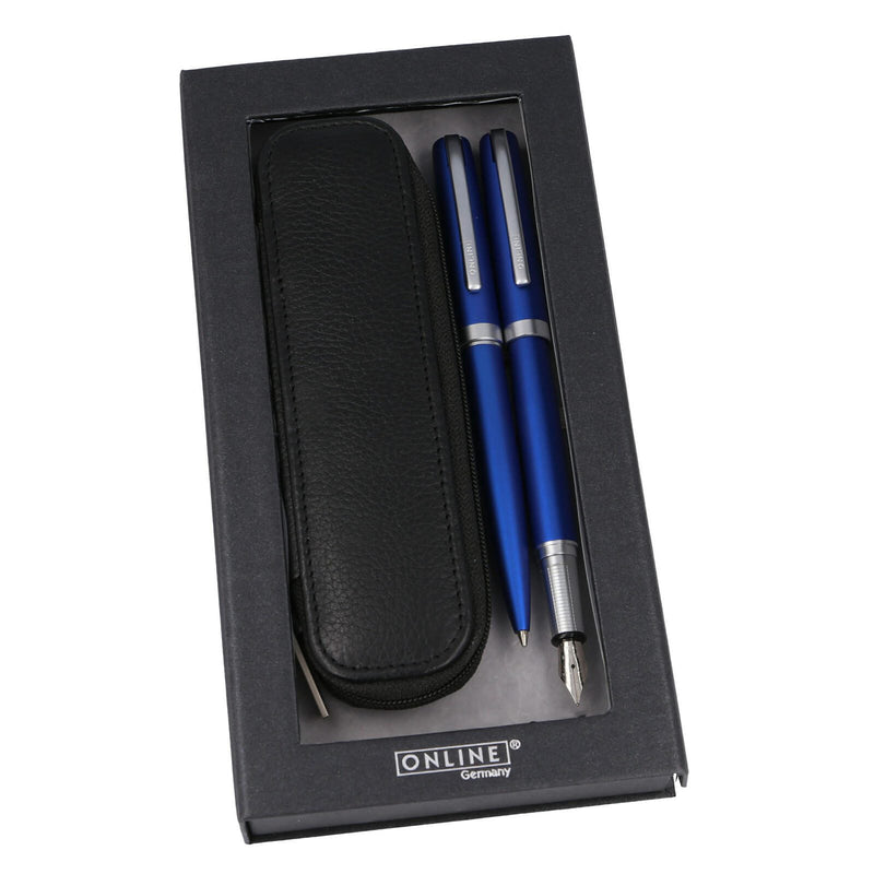 ONLINE® Schreibset Eleganza blau