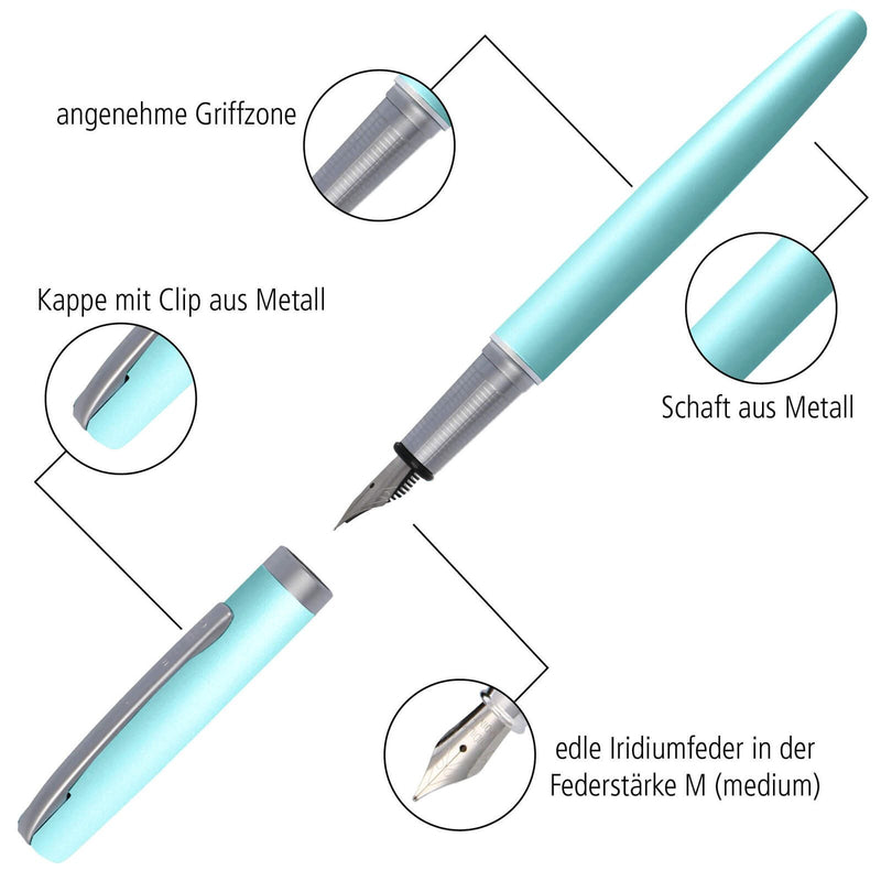 ONLINE® Schreibset Eleganza türkis