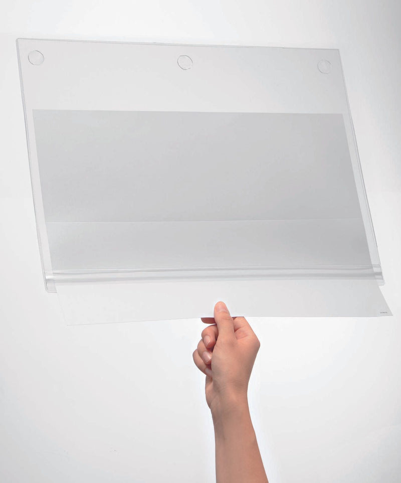 DURABLE Dokumentenhüllen selbstklebend A3 transparent