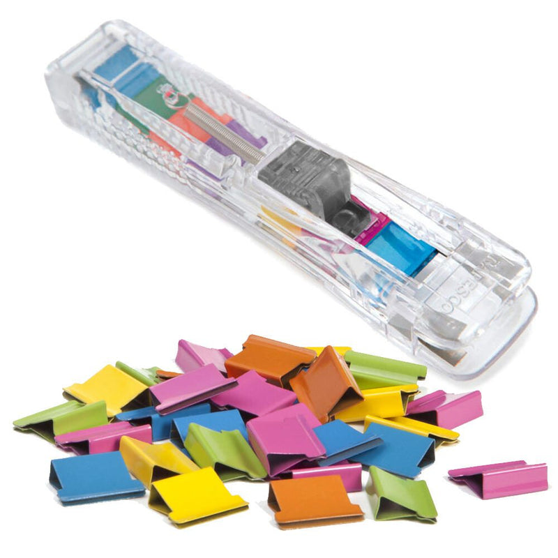RAPESCO® Supaclip-Spender pink, gelb, blau, grün, orange