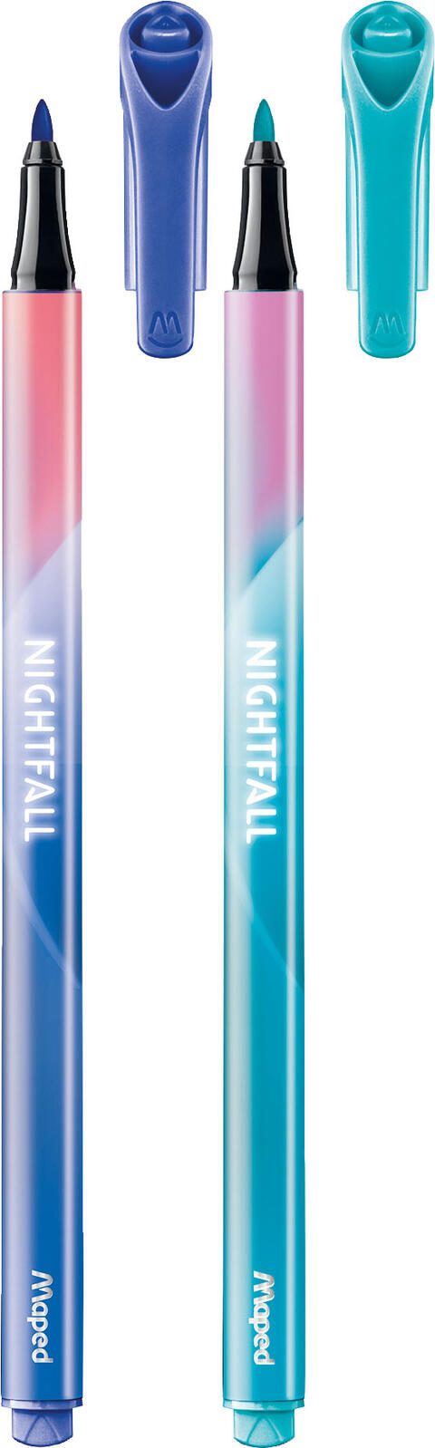 maped Schreibset NIGHTFALL bunt