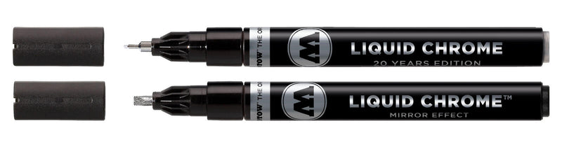 MOLOTOW Liquid Chrome Acrylstifte 1.0 - 3.0 mm Chrom