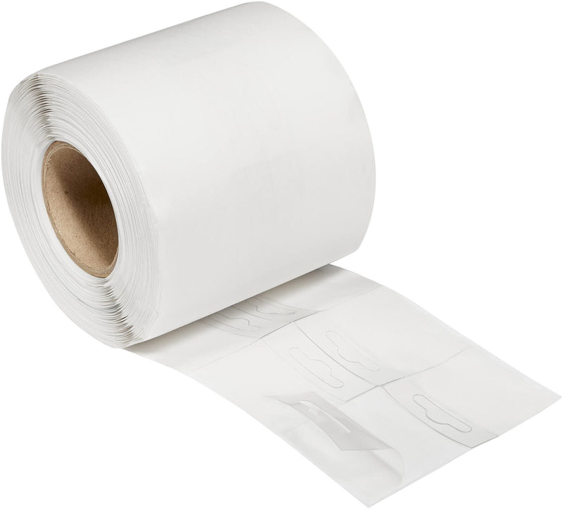 VELOFLEX Eurolochaufhänger 5 cm x 5 cm transparent