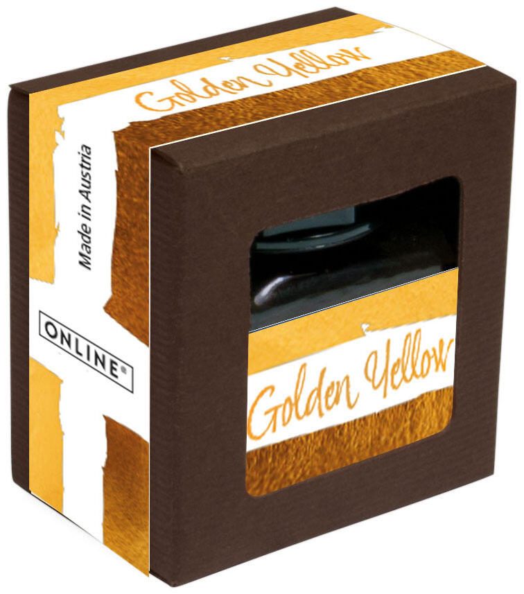 ONLINE® Tintenfass Golden Yellow