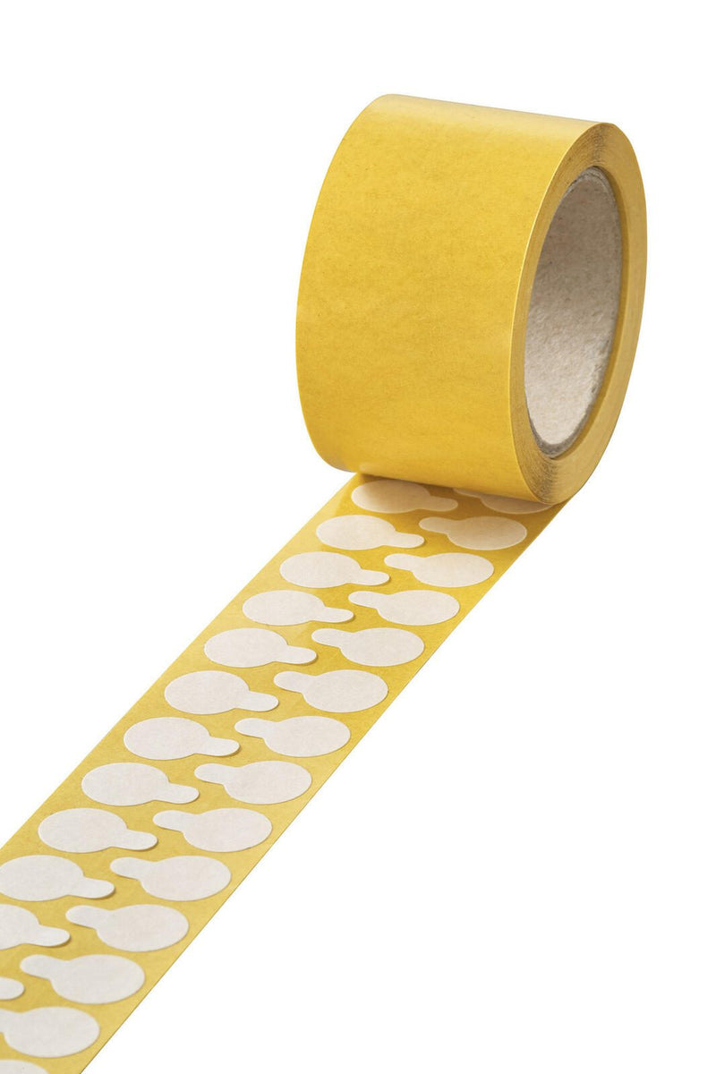 VELOFLEX Folien-Verschlussetiketten 15,0 x 15,0 mm