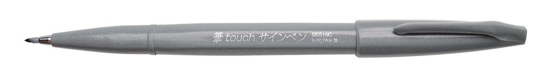 Pentel Brush-Pen Grau