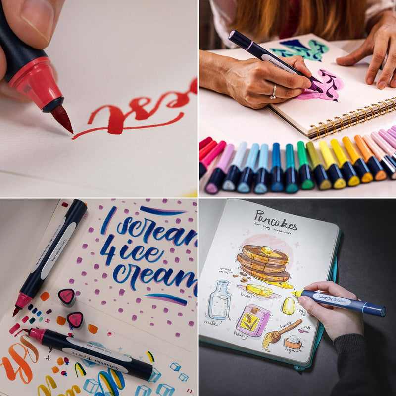 Schneider Brush-Pens Mehrfarbig
