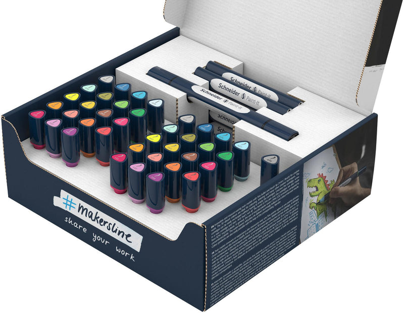 Schneider Brush-Pens Mehrfarbig