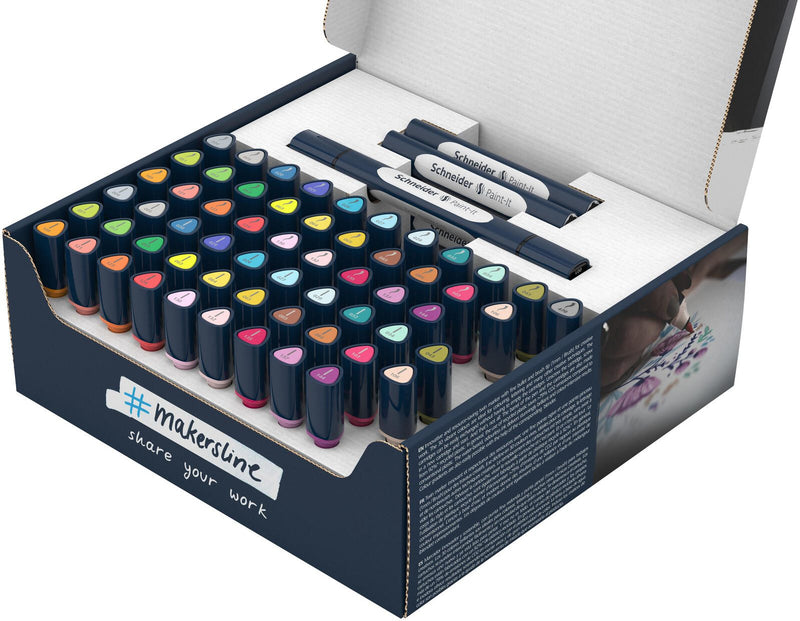 Schneider Brush-Pens Mehrfarbig 1.0 - 5.0 mm