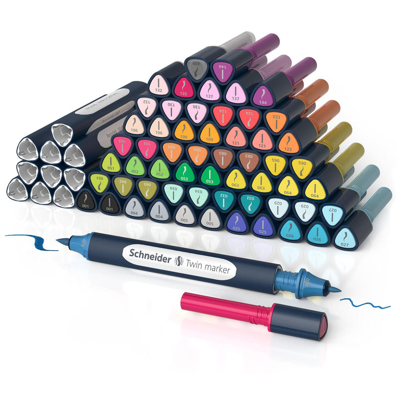 Schneider Brush-Pens Mehrfarbig 1.0 - 5.0 mm