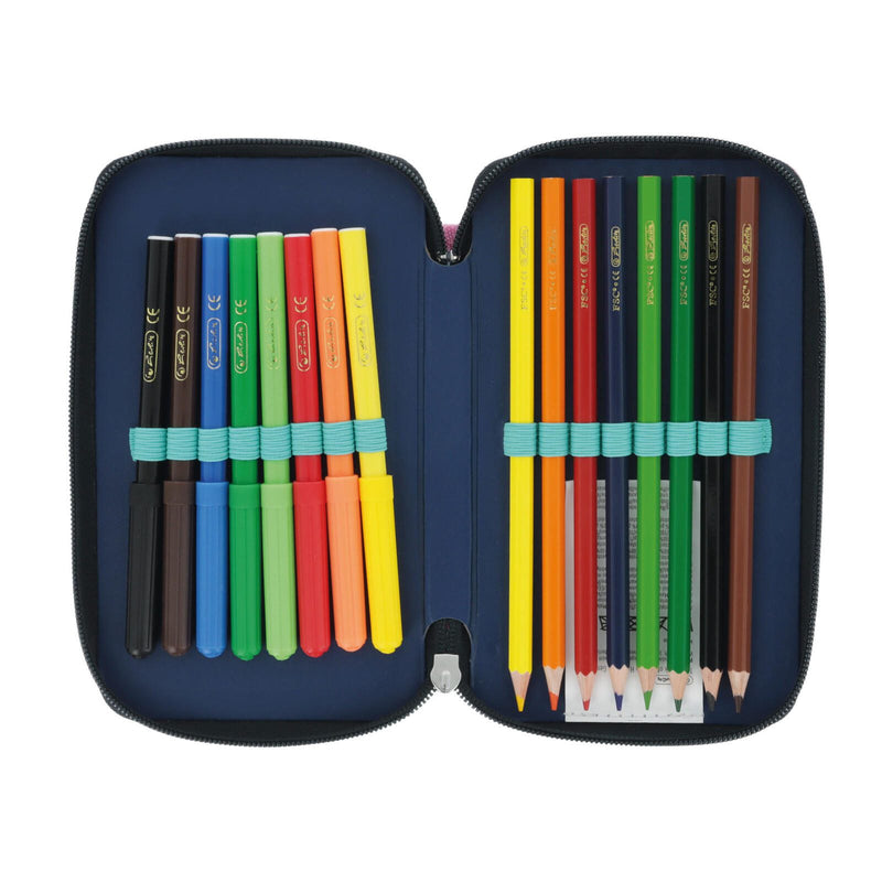 herlitz Federmäppchen befüllt Motiv