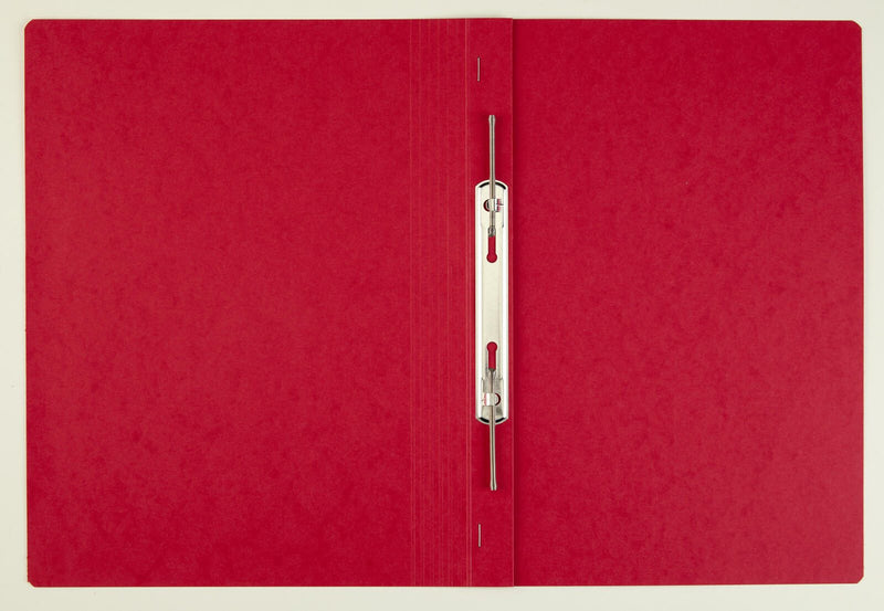 BRUNNEN Spiralhefter DIN A4 Colorspankarton rot