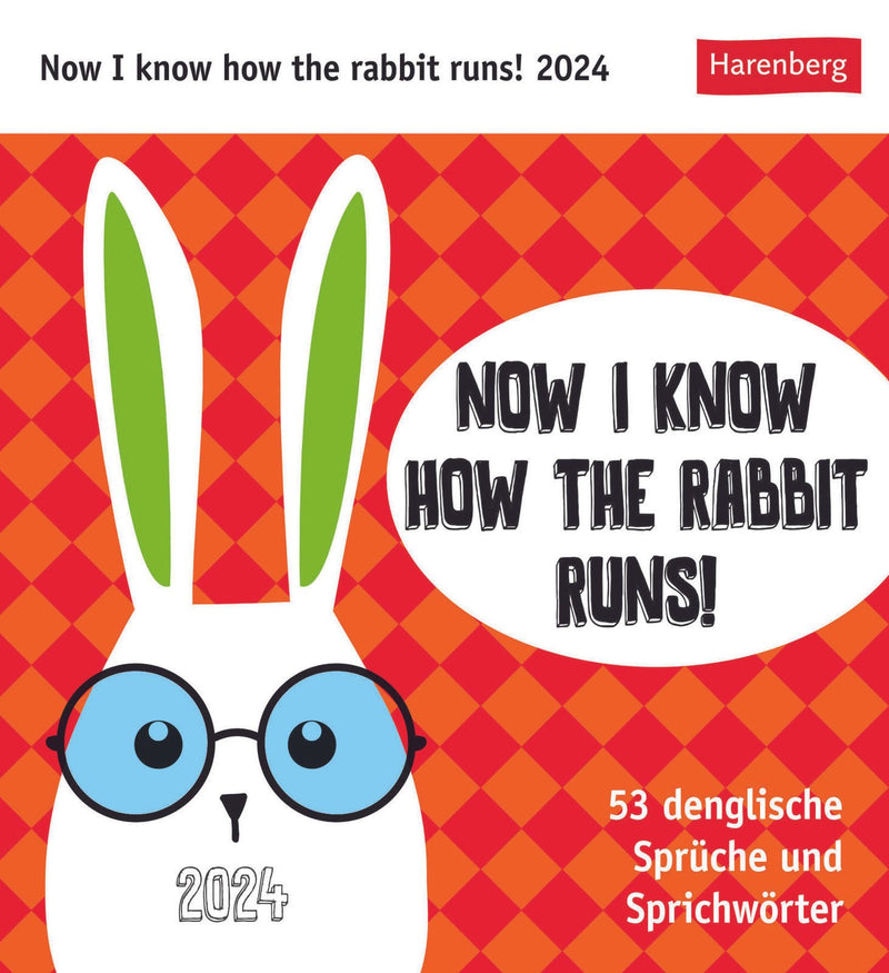 Harenberg Postkartenkalender Now I Know 2024