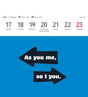 Harenberg Postkartenkalender Now I Know 2024