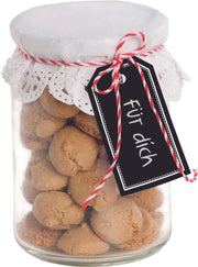 folia Geschenkanhänger schwarz