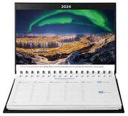 Kunth Tischquerkalender Hurtigruten 24