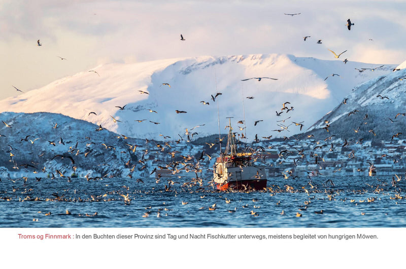 Kunth Tischquerkalender Hurtigruten 24