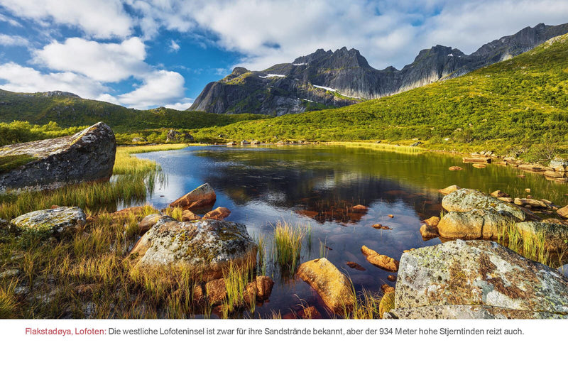 Kunth Tischquerkalender Hurtigruten 24