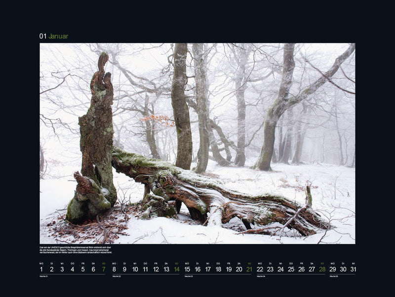 Kunth Monats-Wandkalender 60,0 x 45,0 cm