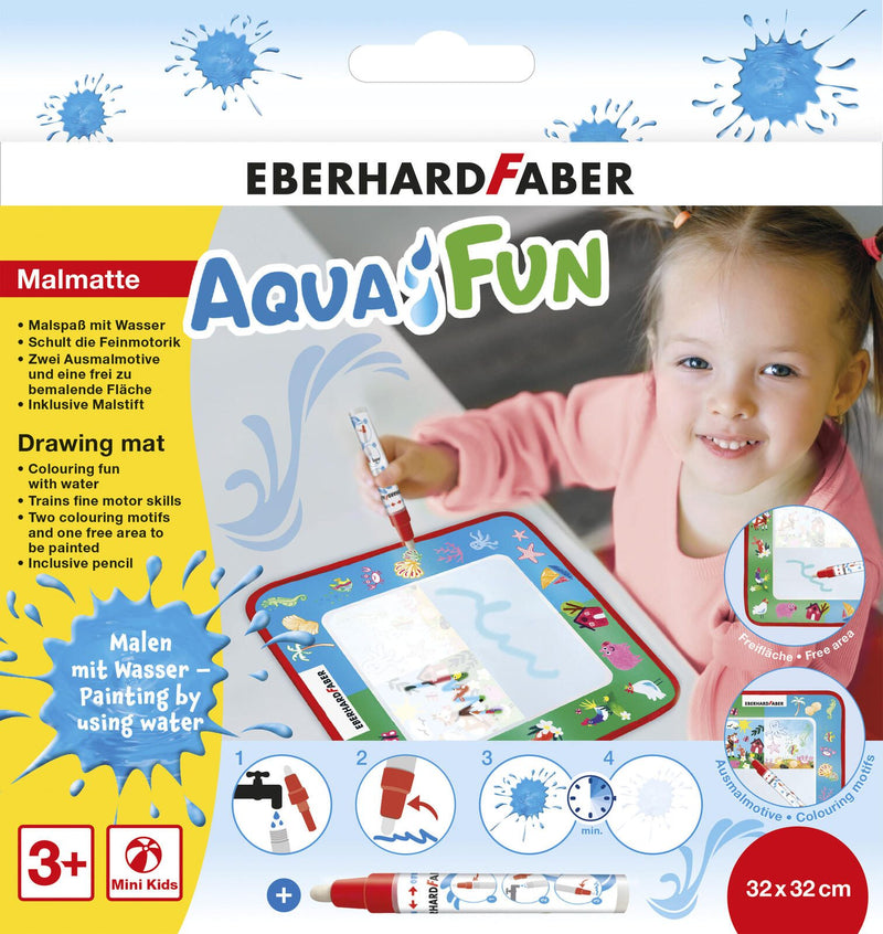 EBERHARD FABER Aqua Fun Malmatte mit Wasserstift